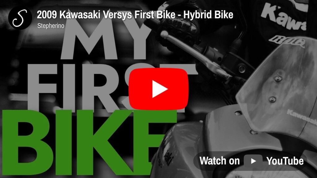 2009 KAWI V - Kawasaki Versys Hybrid Motorcycle.