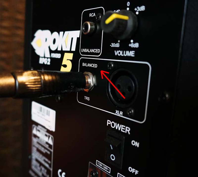 KRK-Balanced-Cable-Input